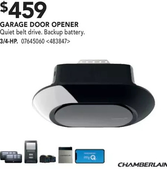 RONA Chamberlain garage door opener offer