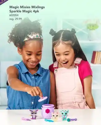 Toys R us Magic mixies mixlings sparkle magic 4pk offer