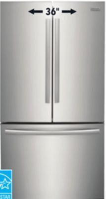 Lowe's Frigidaire gallery 28.8 cu. ft. refrigerator 36" offer
