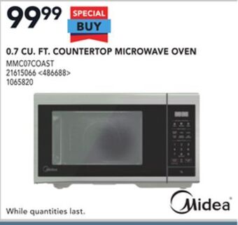 Lowe's Midea 0.7 cu. ft. countertop microwave oven offer