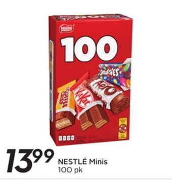 Sobeys Nestlé minis offer