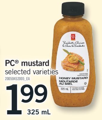 Fortinos Pc® mustard, 325 ml offer
