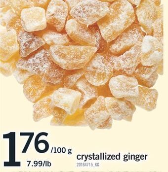 Fortinos Crystallized ginger offer