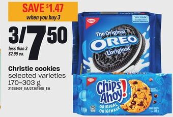 Loblaws Christie cookies, 170-303 g offer