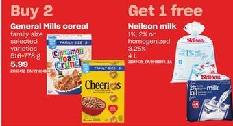Loblaws General mills cereal, 516-778 g offer