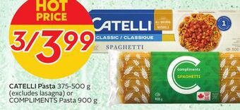 Sobeys Catelli pasta offer
