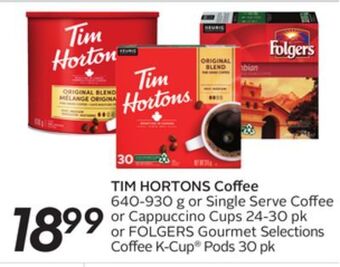 Sobeys Tim hortons coffee offer