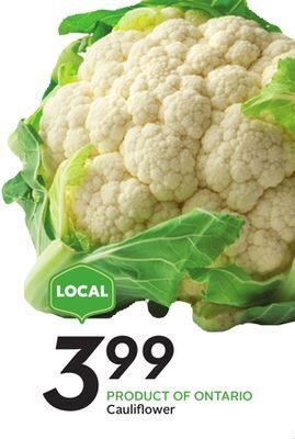 Sobeys Cauliflower offer