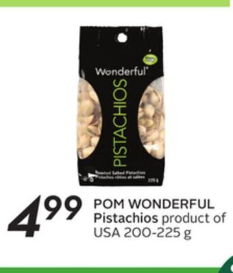 Sobeys Pom wonderful pistachios offer