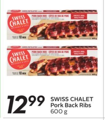 Sobeys Swiss chalet pork back ribs offer