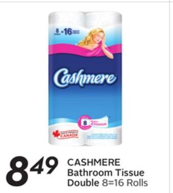 Sobeys Cashmere bathroom tissue double offer