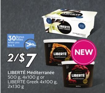 Sobeys Liberté méditerranée - 30 air miles® bonus miles offer