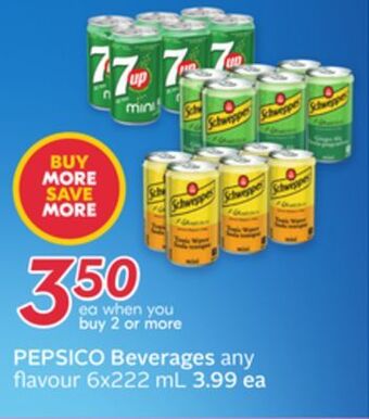 Sobeys Pepsico beverages offer