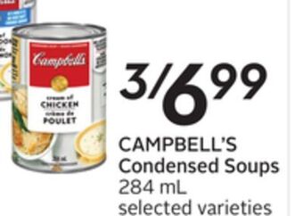 Sobeys Campbell's condensed soups offer