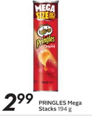 Sobeys Pringles mega stacks offer