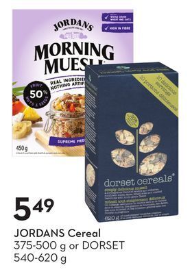 Sobeys Jordans cereal offer