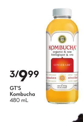 Sobeys Gt's kombucha offer