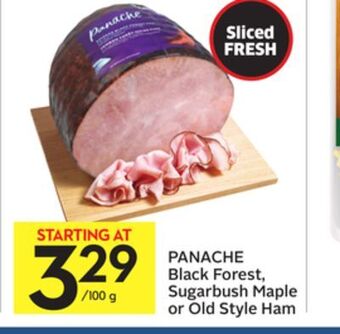 Foodland Panache black forest, sugarbush maple or old style ham offer