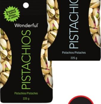Foodland Wonderful pistachios selected 200-225 g offer