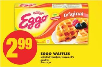 No Frills Eggo waffles, 8's offer