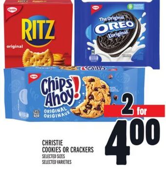 Metro Christie cookies or crackers offer