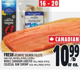 Metro Fresh atlantic salmon fillets offer