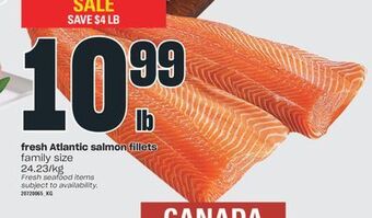 Independent Grocer Fresh atlantic salmon fillets offer