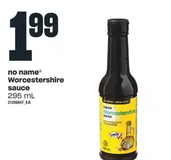Independent Grocer No name® worcestershire sauce, 295 ml offer