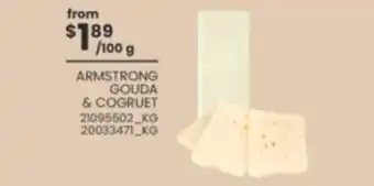 Independent Grocer Armstrong gouda & cogruet offer