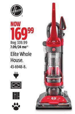 Canadian Tire Hoover elite whole house offer