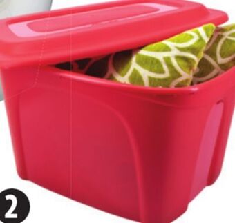 Canadian Tire Tuff store 72l nesting storage tote offer