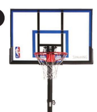 Canadian Tire Spalding hercules 50" portable basketball system offer