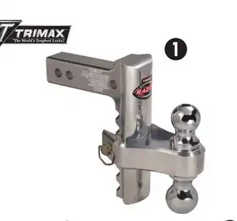 Canadian Tire Trimax razor adjustable tow hitch offer