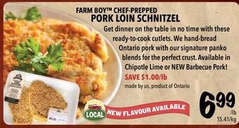 Farm Boy Farm boy™ chef-prepped pork loin schnitzel offer