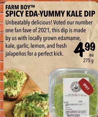 Farm Boy Farm boy™ spicy eda-yummy kale dip offer