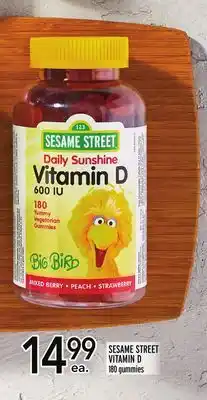 Metro Sesame street vitamin d offer