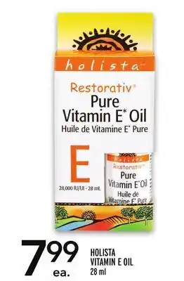 Metro Holista vitamin e oil offer