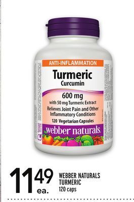 Metro Webber naturals turmeric offer