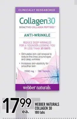 Metro Webber naturals collagen 30 offer