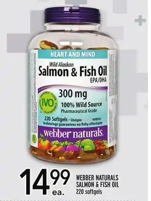 Metro Webber naturals salmon & fish oil offer
