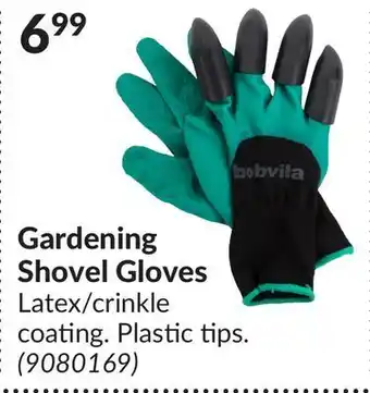 Princess Auto Gardening shovel gloves offer