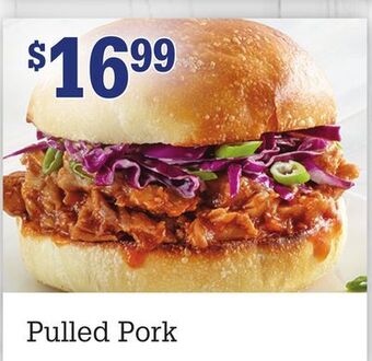 M & M Food Market Pulled pork offer