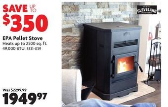 Home Hardware Epa pellet stove offer