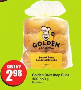 FreshCo Golden bakeshop buns 400-660 g offer