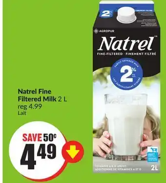 FreshCo Natrel fine filtered milk 2 l offer