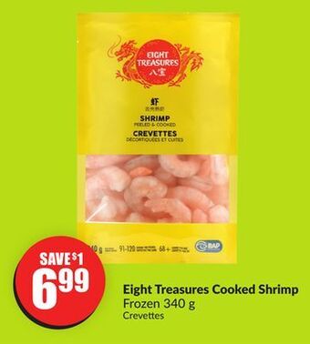 FreshCo Eight treasures cooked shrimp frozen 340 g offer