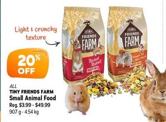 Ren’s Pets Depot All tiny friends farm small animal food offer