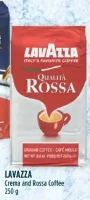Marché Adonis Lavazza crema and rossa coffee offer