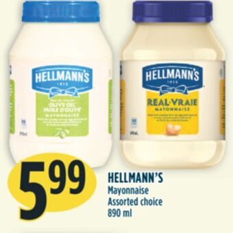 Marché Adonis Hellmann's mayonnaise offer