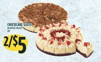 Marché Adonis Cheesecake slices offer